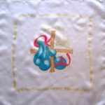 Křestní rouška Alfa Omega