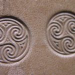 Keltské spirály razidlo pečetidlo
