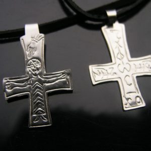 Cyrilometodějský křížek nerez