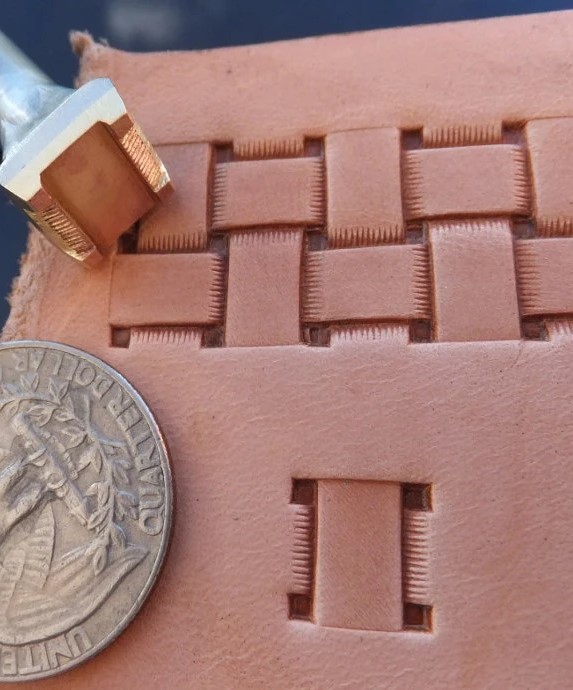 Hranatý košík – řemínky