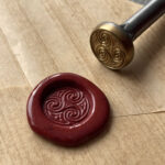 Keltské spirály razidlo pečetidlo