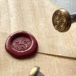 Keltské spirály razidlo pečetidlo