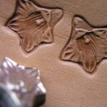 Hořec razidlo do kůže, kožené medaile