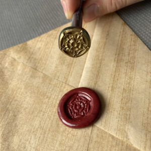 Pětilistá růže razidlo pečetidlo