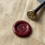 Pětilistá růže razidlo pečetidlo