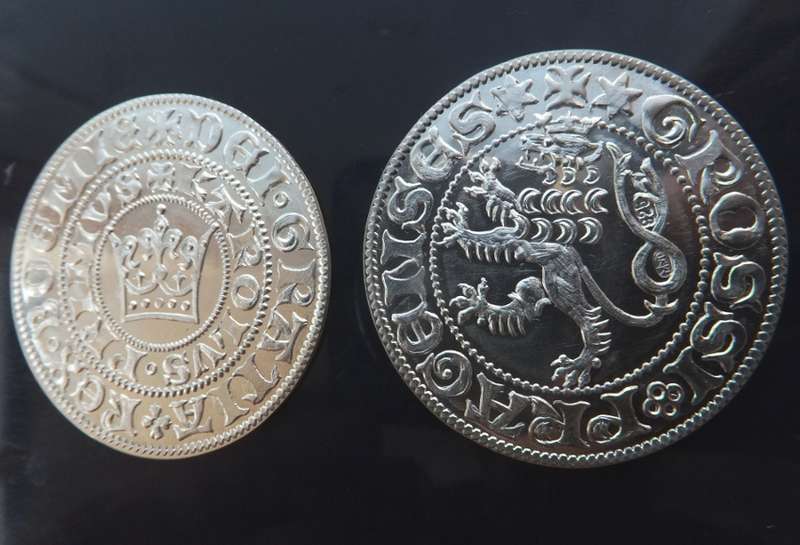 042 52 pražský groš karla iv ag 925 1000 7 4 g mincovna dukát