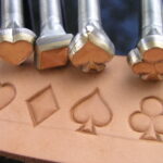 Karetní symboly razidla do kůže