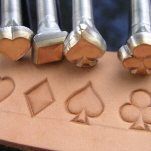 Karetní symboly razidla do kůže