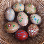 Stojánek na zdobení kraslic