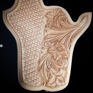 Lichoběžník s ornamentem razidlo do kůže