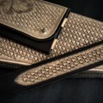 Lichoběžník s ornamentem razidlo do kůže