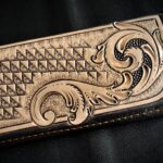 Lichoběžník s ornamentem razidlo do kůže