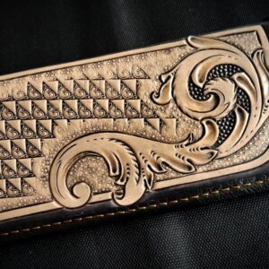 Lichoběžník s ornamentem razidlo do kůže