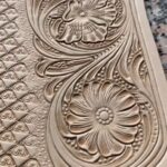 Lichoběžník s ornamentem razidlo do kůže