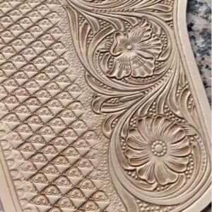 Lichoběžník s ornamentem razidlo do kůže