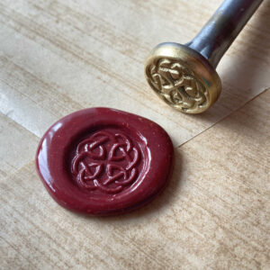 Keltský pletenec razidlo pečetidlo