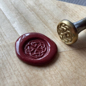 Keltský pletenec razidlo pečetidlo