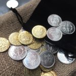 Pirátský poklad 40 ks s měšcem