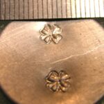 čtyřlístek raznice do kovu