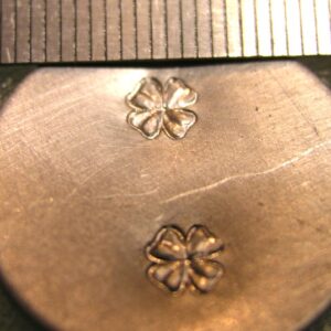 čtyřlístek raznice do kovu