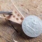 Mini hvězda razidlo do kůže