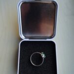 Kovová krabička bílá lesklá