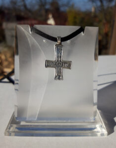 Stříbrný Cyrilometodějský křížek