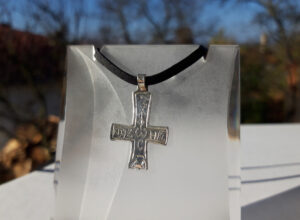 Stříbrný Cyrilometodějský křížek