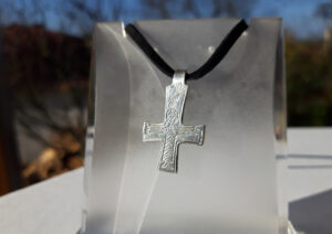 Stříbrný Cyrilometodějský křížek