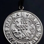 Pražský groš Václava IV. přívěsek