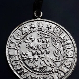 Pražský groš Václava IV. přívěsek