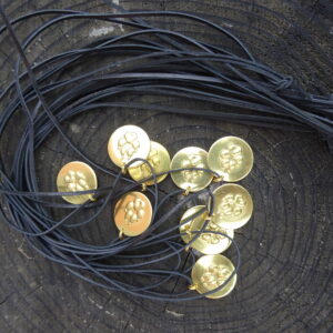 Stopa vlka medaile mosaz