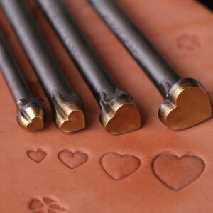 4 srdce razidla do kůže