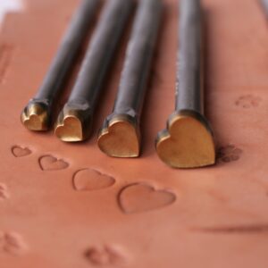 4 srdce razidla do kůže